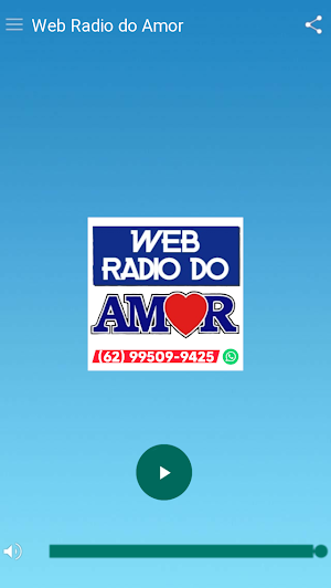 Web Rádio do Amor Screenshot 0