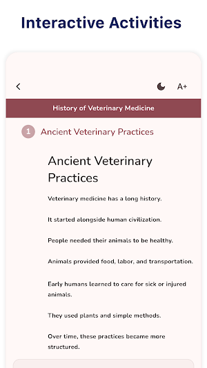 Veterinary Medicine Screenshot 2