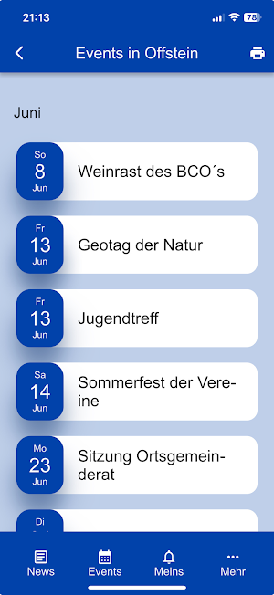 Offstein App Screenshot 2