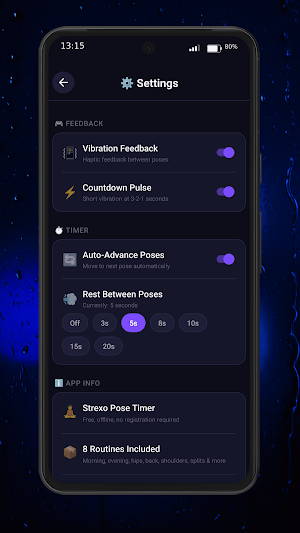 Strexo Pose Timer Screenshot 3