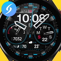 SH042 Watch Face, WearOS watch