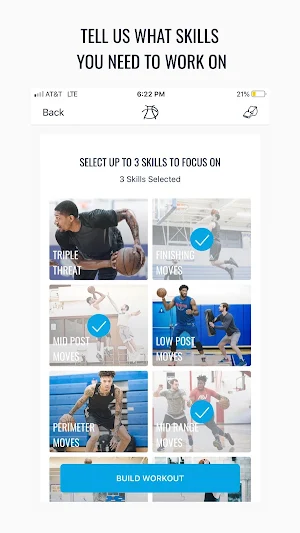 Pure Sweat Basketball Workouts Screenshot 0