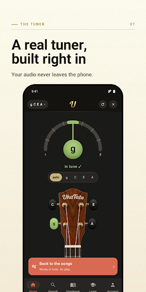 UkuTabs Ukulele Chords & Songs Screenshot 3