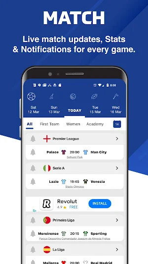 BCFCKRO - Live Scores & News Screenshot 2
