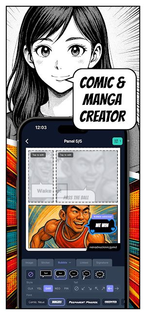 Comic Crafter, AI Manga Maker Screenshot 0