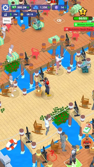 Fishing Pier Tycoon Screenshot 1