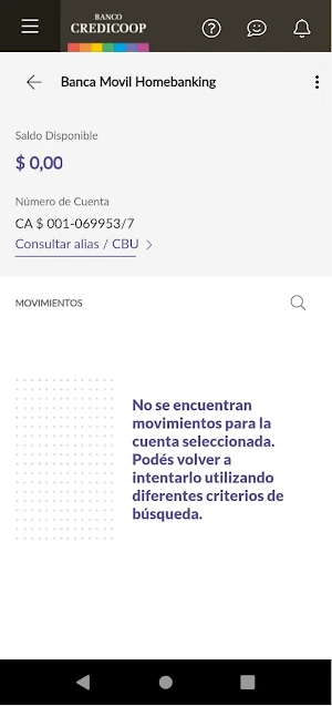 banca CREDICOOP Screenshot 2