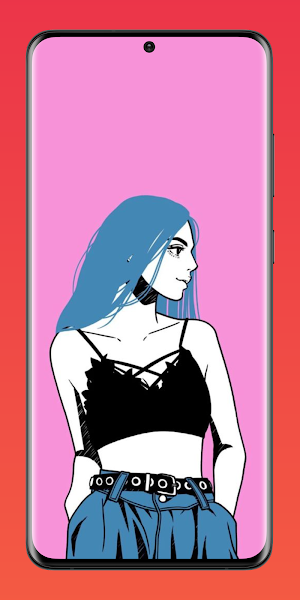 Woman Aesthetic Wallpaper 4K Screenshot 2
