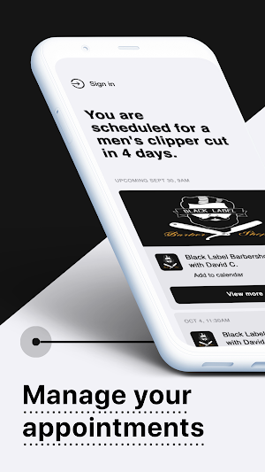 Black Label Barbershop Screenshot 1