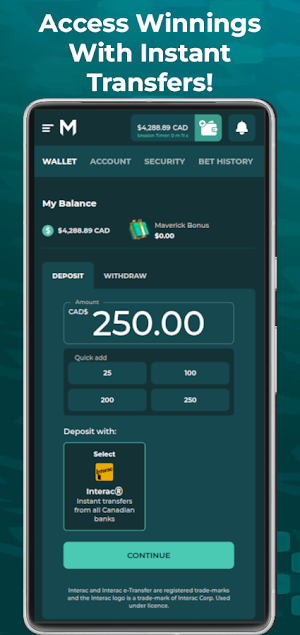 Maverick Games Casino & Sports Screenshot 1