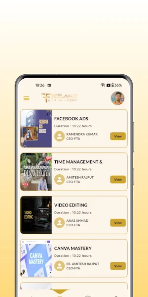 Freelance Tech Academy Screenshot 2