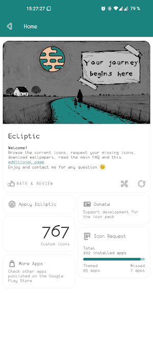 Ecliptic Icon Pack Screenshot 2