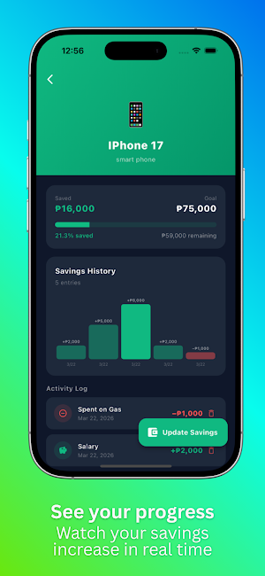 Wish Bunny – Savings Tracker Screenshot 3