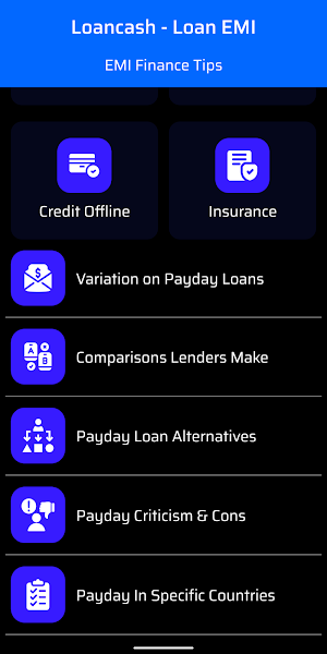 LoanCash - Finance Loan Tips Screenshot 1