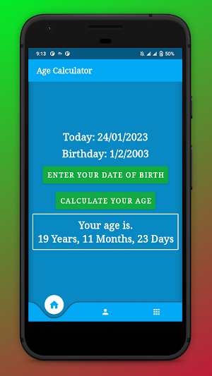Age Calculator ( ক্যালকুলেটর ) Screenshot 2