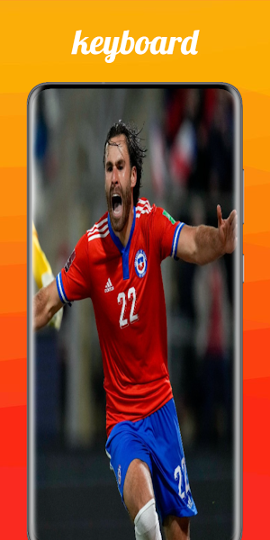 keyboard chile football team Screenshot 1