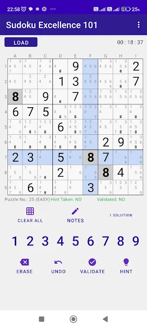 Super Sudoku Logic Puzzle Game Screenshot 2