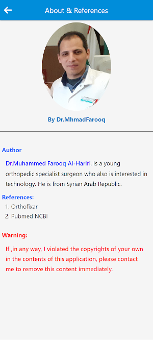Orthopedic Mnemonics Lite Screenshot 2
