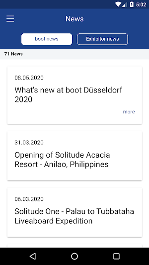 boot Düsseldorf App Screenshot 2