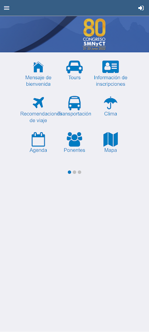 Congreso SMNyCT Screenshot 0