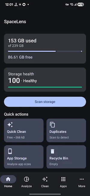 SpaceLens Screenshot 1