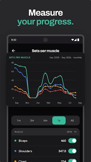 Overlood: Gym Workout Log Screenshot 3