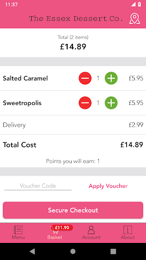 Essex Dessert Company Screenshot 3