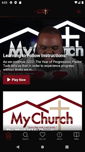 My Church On The Go Screenshot 0