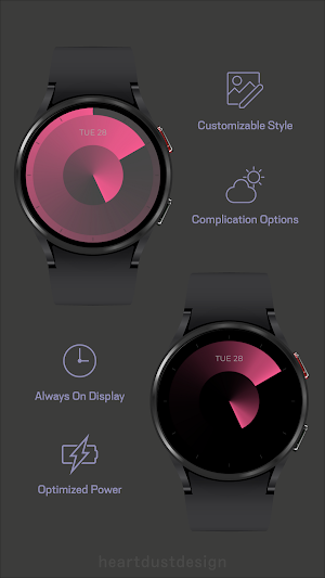 Conical Gradient Watch Face Screenshot 3