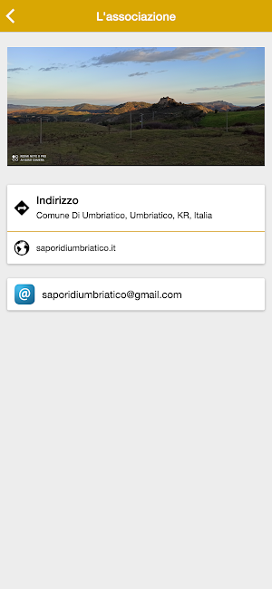 saporiegustoumbriatico Screenshot 2