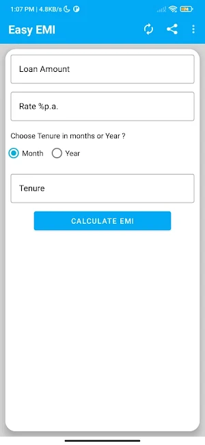 Easy EMI Screenshot 1