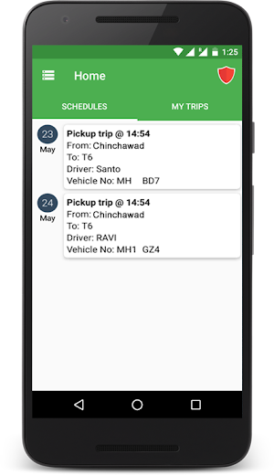 Safetrax Commuter Screenshot 1