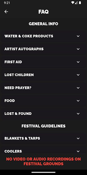 LifeLight Festivals Screenshot 3