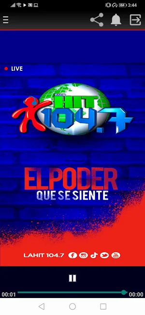 Radio Hit 104.7 FM Screenshot 1