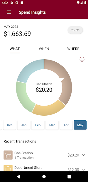 Needham Bank My Cards Screenshot 1