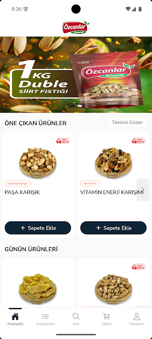 Özcanlar Kuruyemiş Screenshot 0