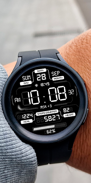 DIGI PLANATON CTS55 Watch face Screenshot 3