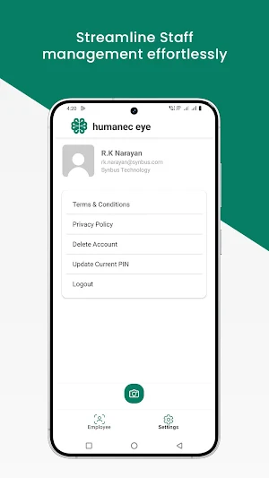 Humanec Eye Screenshot 3
