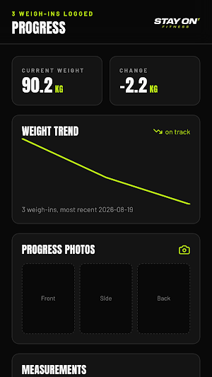 Stay On Fitness Screenshot 3