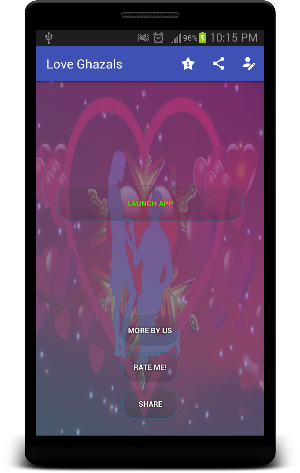 Love Ghazals Poetry Collection Screenshot 0