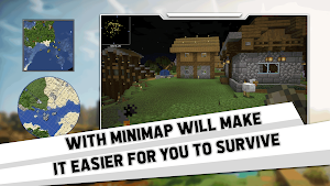 Realistic Minimap Mod for MCPE Screenshot 3