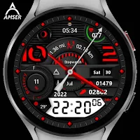 Amser Hawk Hybrid Watchface