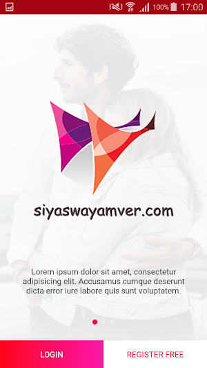 Siyaswayamver : Matrimony App Screenshot 1