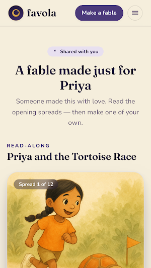 Favola — Kids' Storybooks Screenshot 2