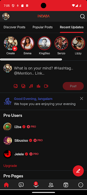 Indaba Screenshot 0
