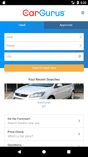 CarGurus Screenshot 0