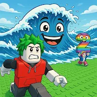 Escape Tsunami Waves & Memerot