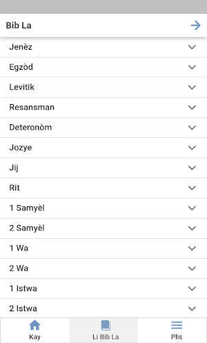 Bib Kreyol Screenshot 1