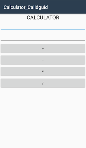 Calculator_Calidguid Screenshot 1