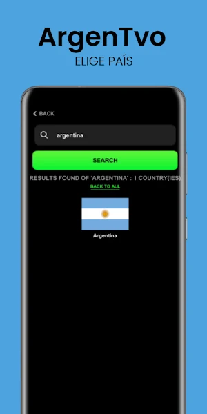 ArgenTvo - TV Ao Vivo Screenshot 2